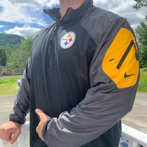 NEW Steelers NIKE Quarter Zip Jacket (tag removed)